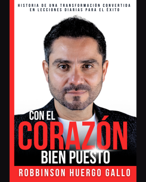 Libro con el Corazón Bien Puesto Tapa Dura